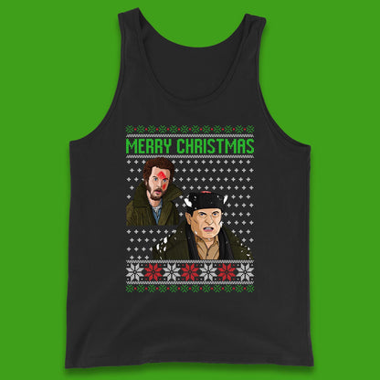 Marv And Harry Christmas Tank Top
