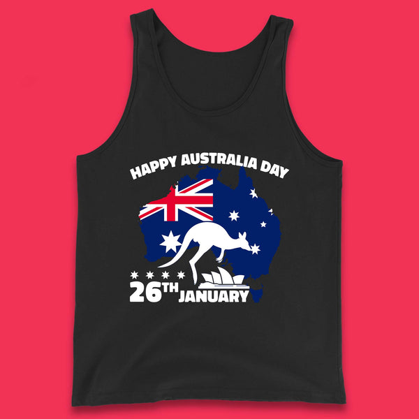 Happy Australia Day 26th January Tank Top