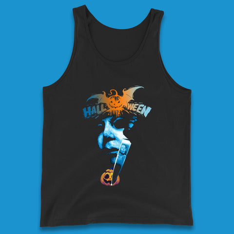 Michael Myers Halloween Laurie Halloween Take A Knife Horror Movie Character Tank Top