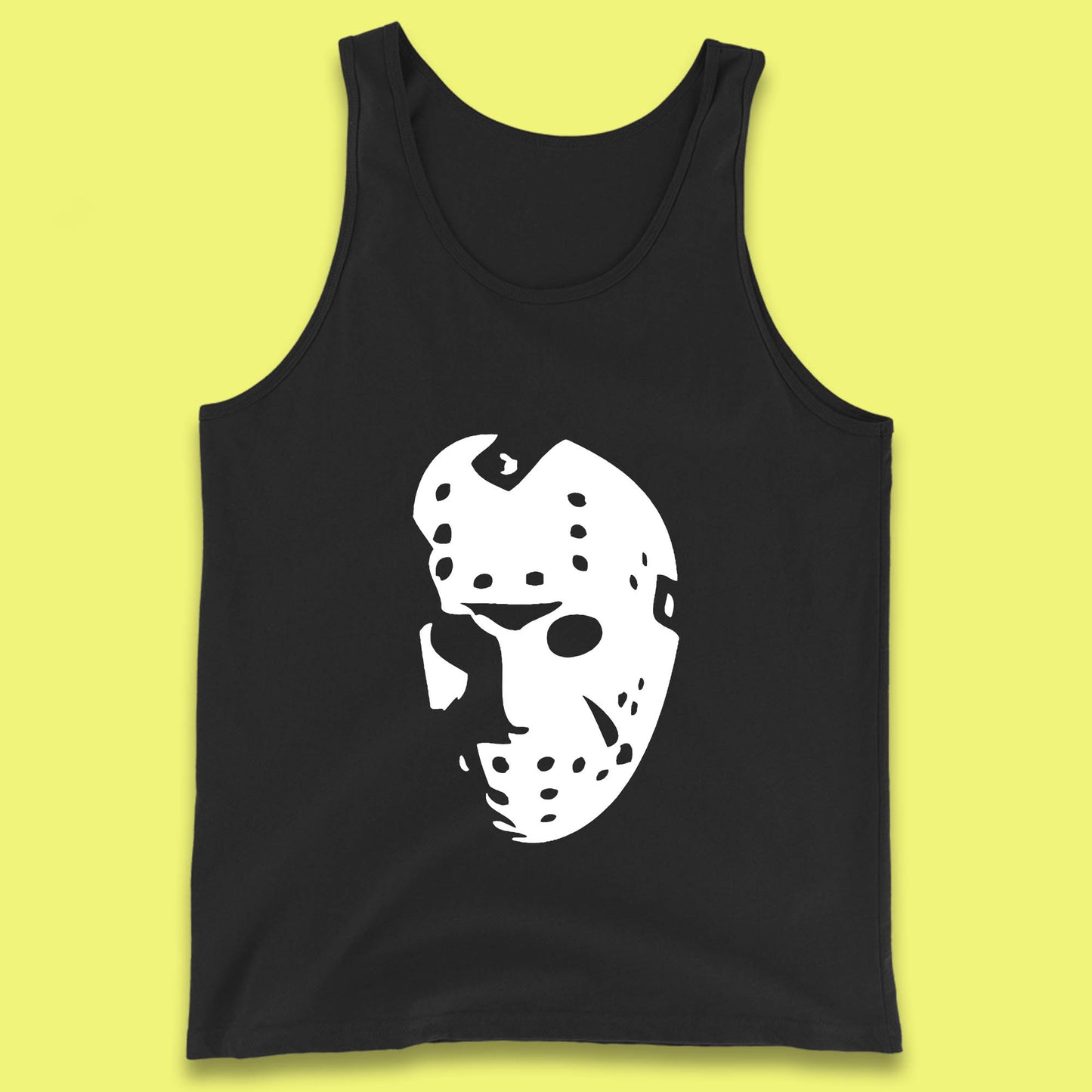 Halloween Jason Voorhees Horror Face Mask Friday The 13th Horror Movie Character Tank Top