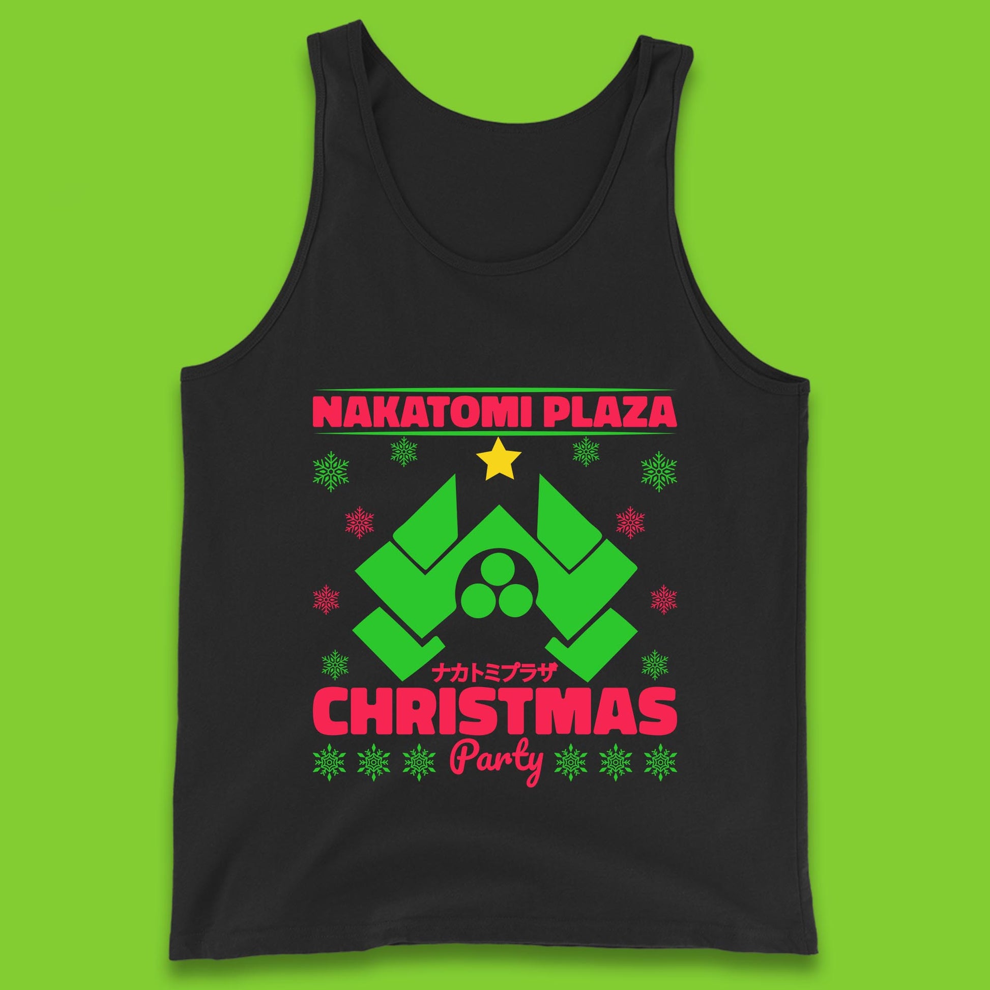 nakatomi plaza christmas tank top