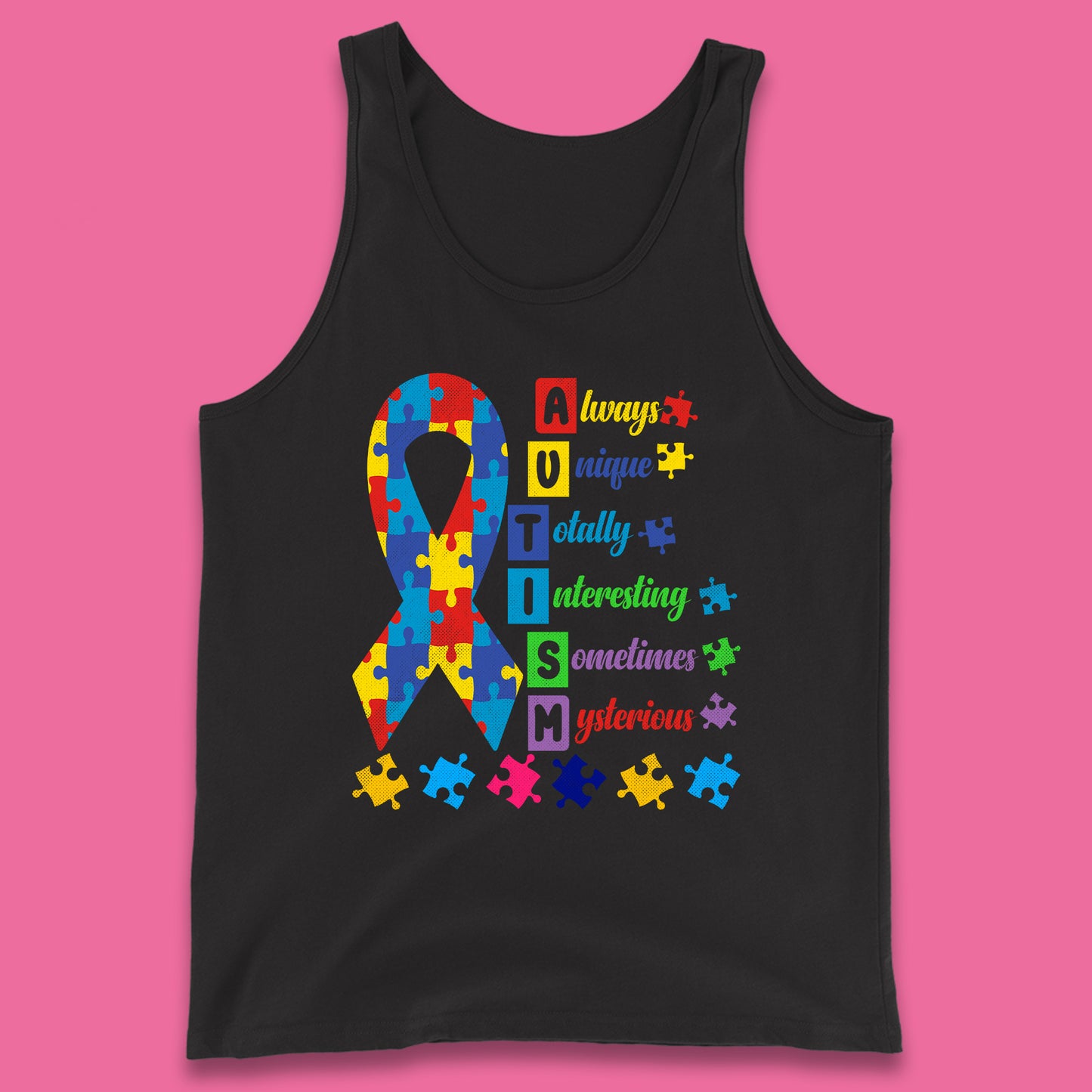 Autism Always Unique Tank Top