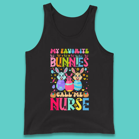 My Favorite Bunnies Call Me Nurse Tank Top