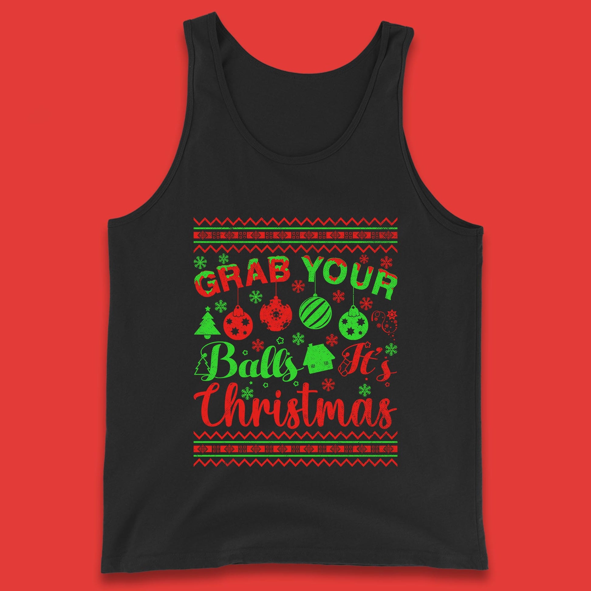 christmas ornament tank top