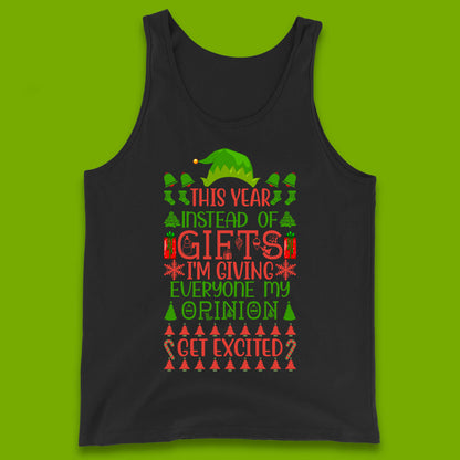christmas elf tank top