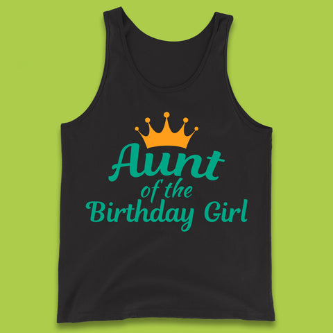 Aunt Of The Birthday Girl Tank Top