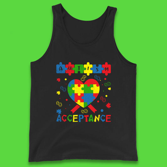 Autism Acceptance Awareness Tank Top
