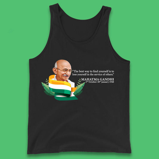 Mahatma Gandhi Quotes Tank Top