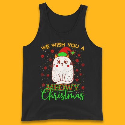 Meowy Christmas Tank Top