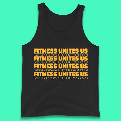 Fitness Unites Us National Fitness Day Gym Day Fitness Workout Tank Top