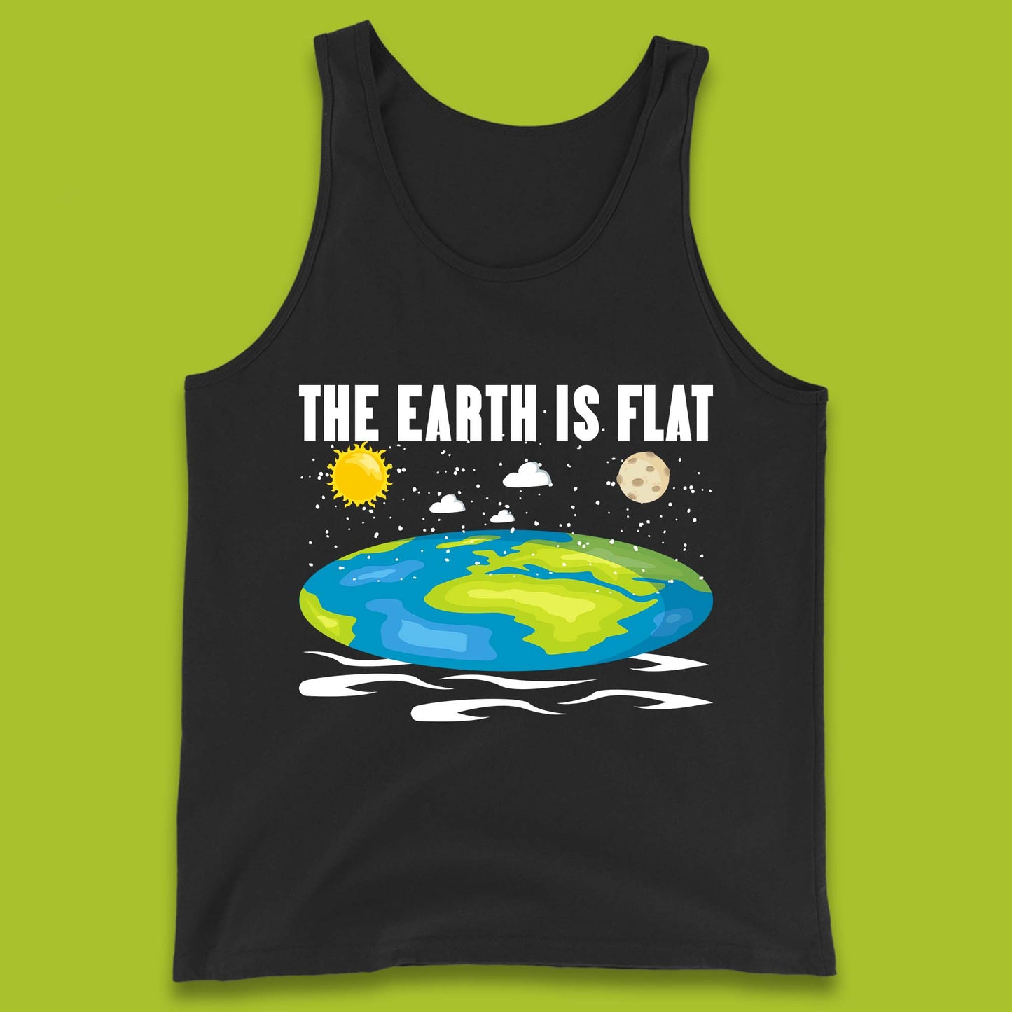 The Earth Is Flat Tank Top