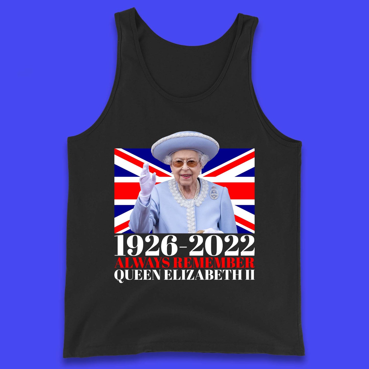 1926-2022 Queen Elizabeth II Tank Top
