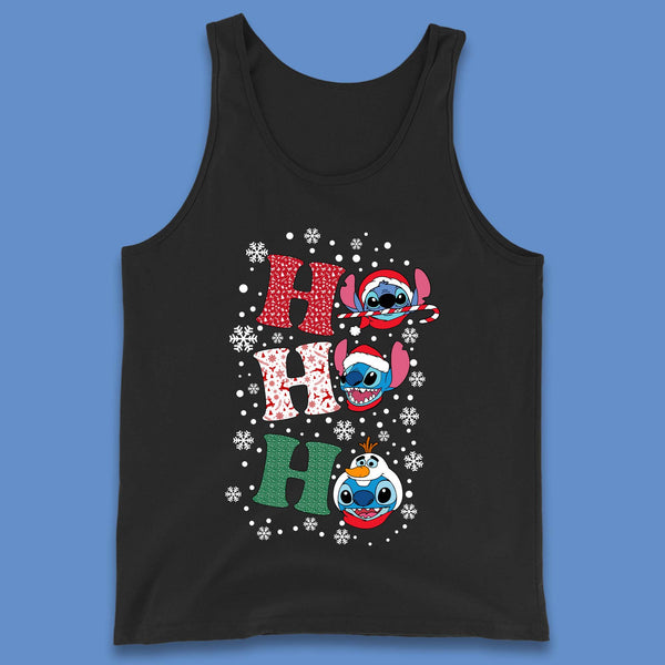 Ho Ho Ho Stitch Christmas Tank Top