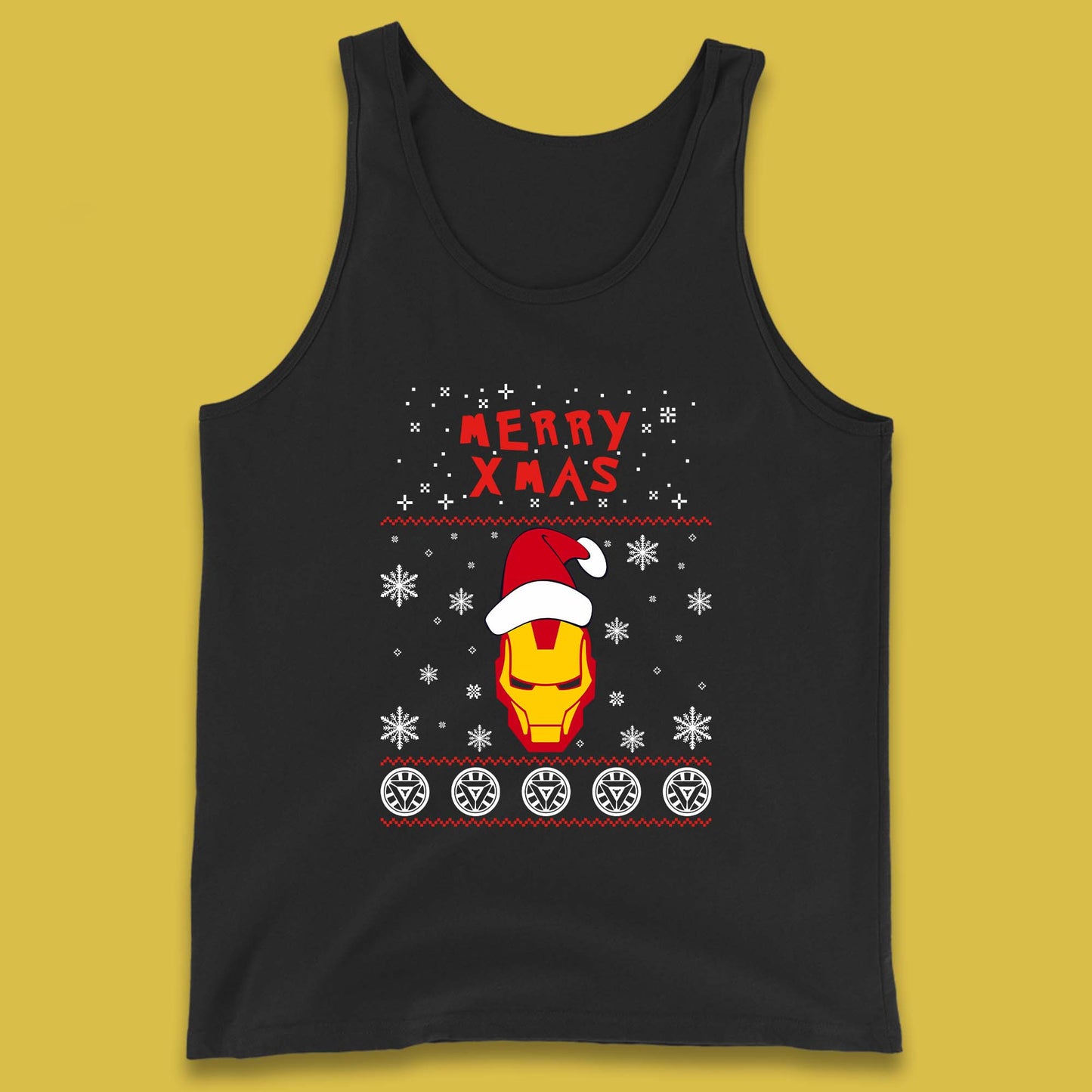 Merry Xmas Ironman Tank Top
