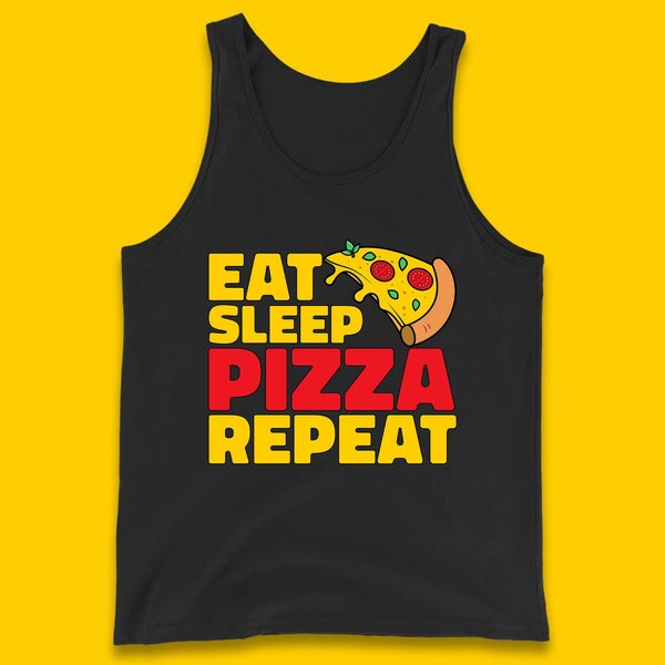 Eat Sleep Pizza Repeat Tank Top
