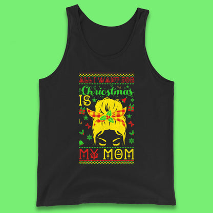 mom christmas tank top