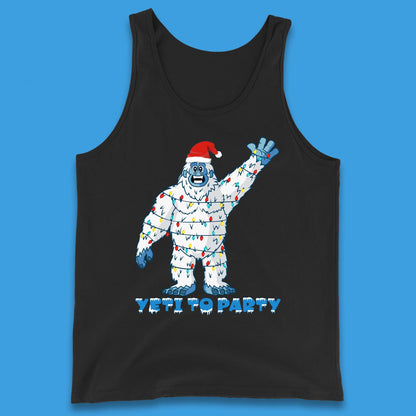 Yeti To Party Christmas Tank Top
