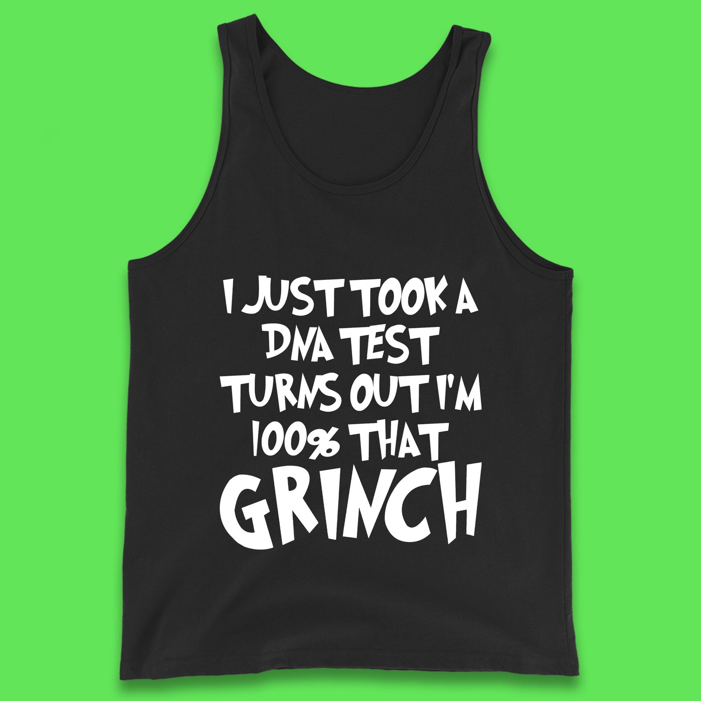 christmas grinch tank top