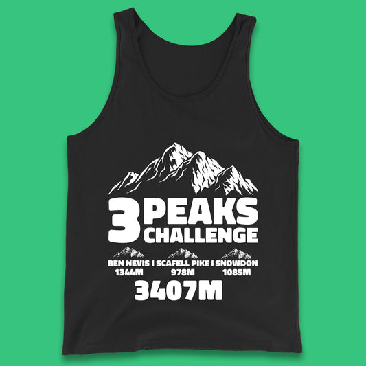 3 Peaks Challenge Hiking T Shirt