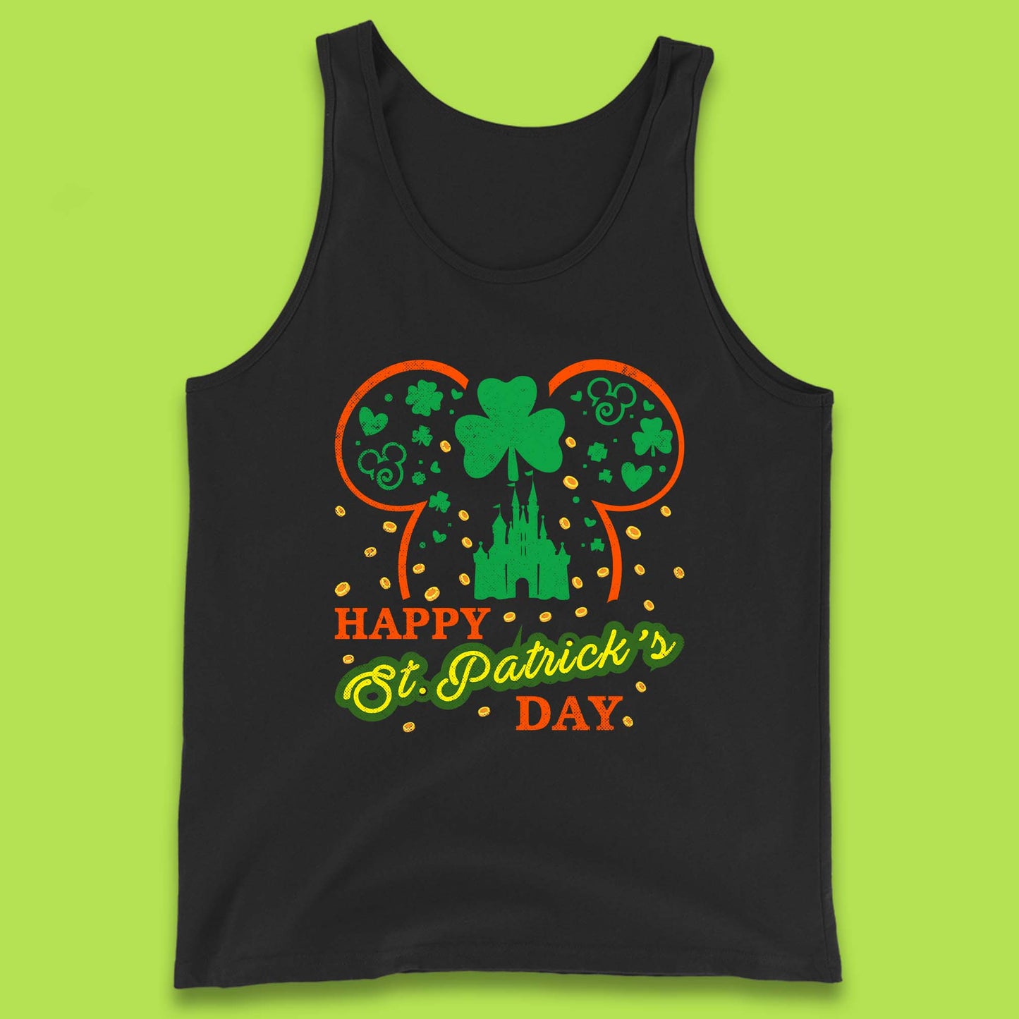 Disney Happy St. Patrick's Day Tank Top