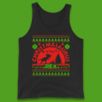 Christmasaurus Rex Tank Top