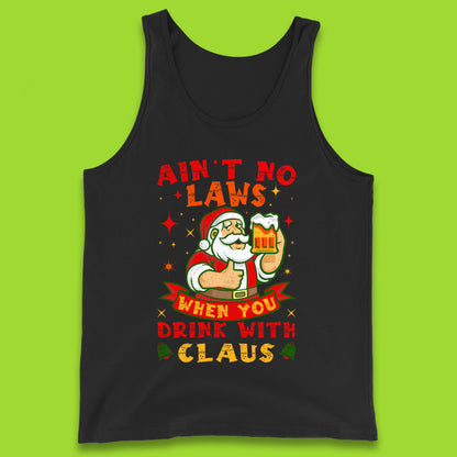 aint no laws claus tank top