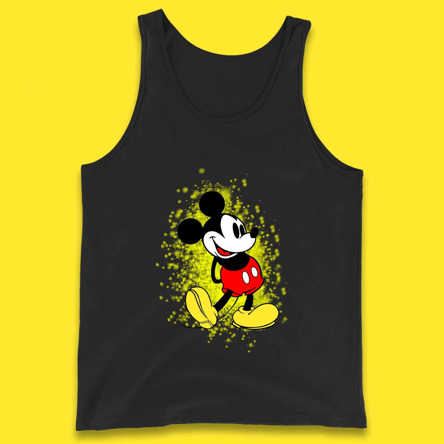 Disney Vintage Mickey Mouse Cartoon Character Disneyland Vacation Trip Disney World Tank Top