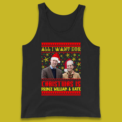 Prince William & Kate Christmas Tank Top