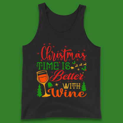 Christmas Wine Tank Top