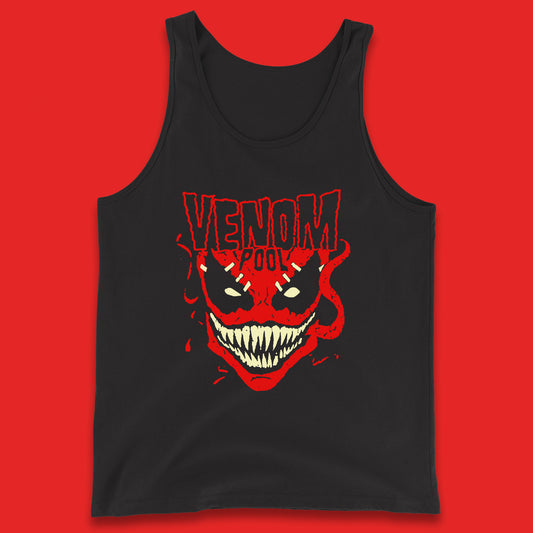 Venom Pool Marvel Avengers Venom Face Venom-Pool Marvel Comics Superhero Marvel Universe Movie Character Tank Top