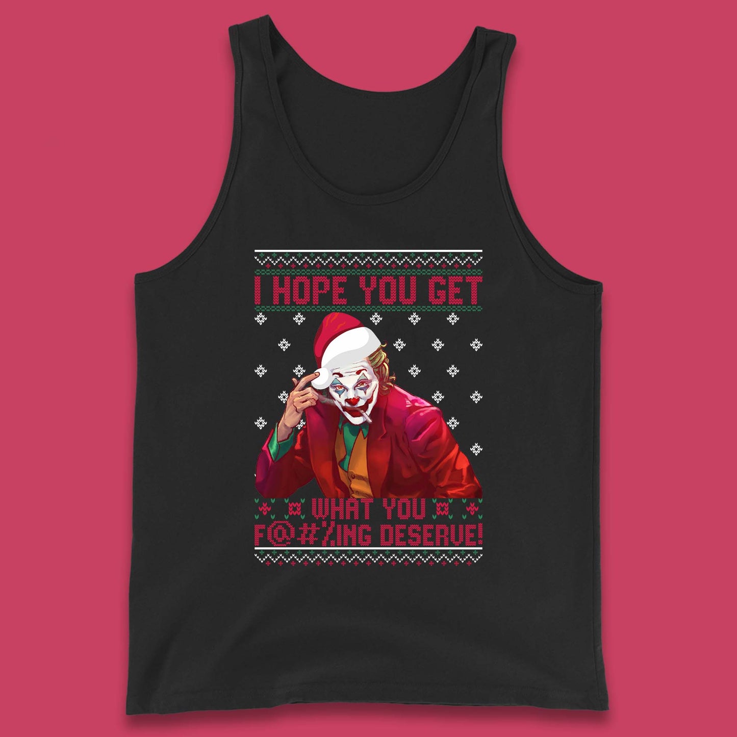 Joker Christmas Tank Top