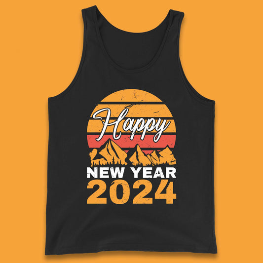Happy New Year 2024 Camping Camping Tank Top