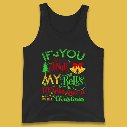 jingle bells funny tank top