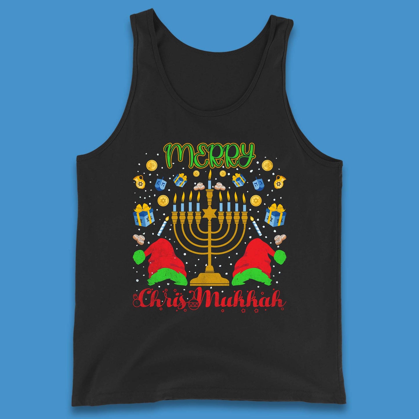 Merry Chrismukkah Tank Top