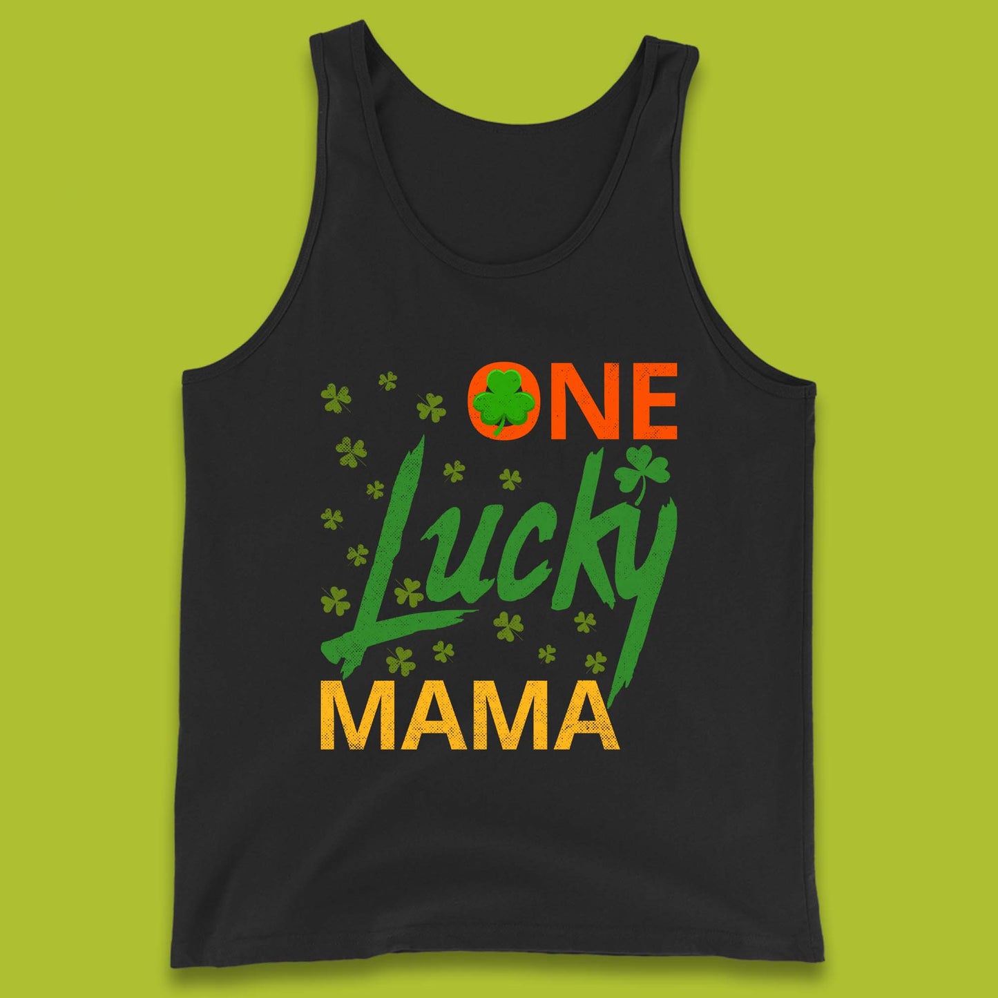 One Lucky Mama Patrick's Day Tank Top