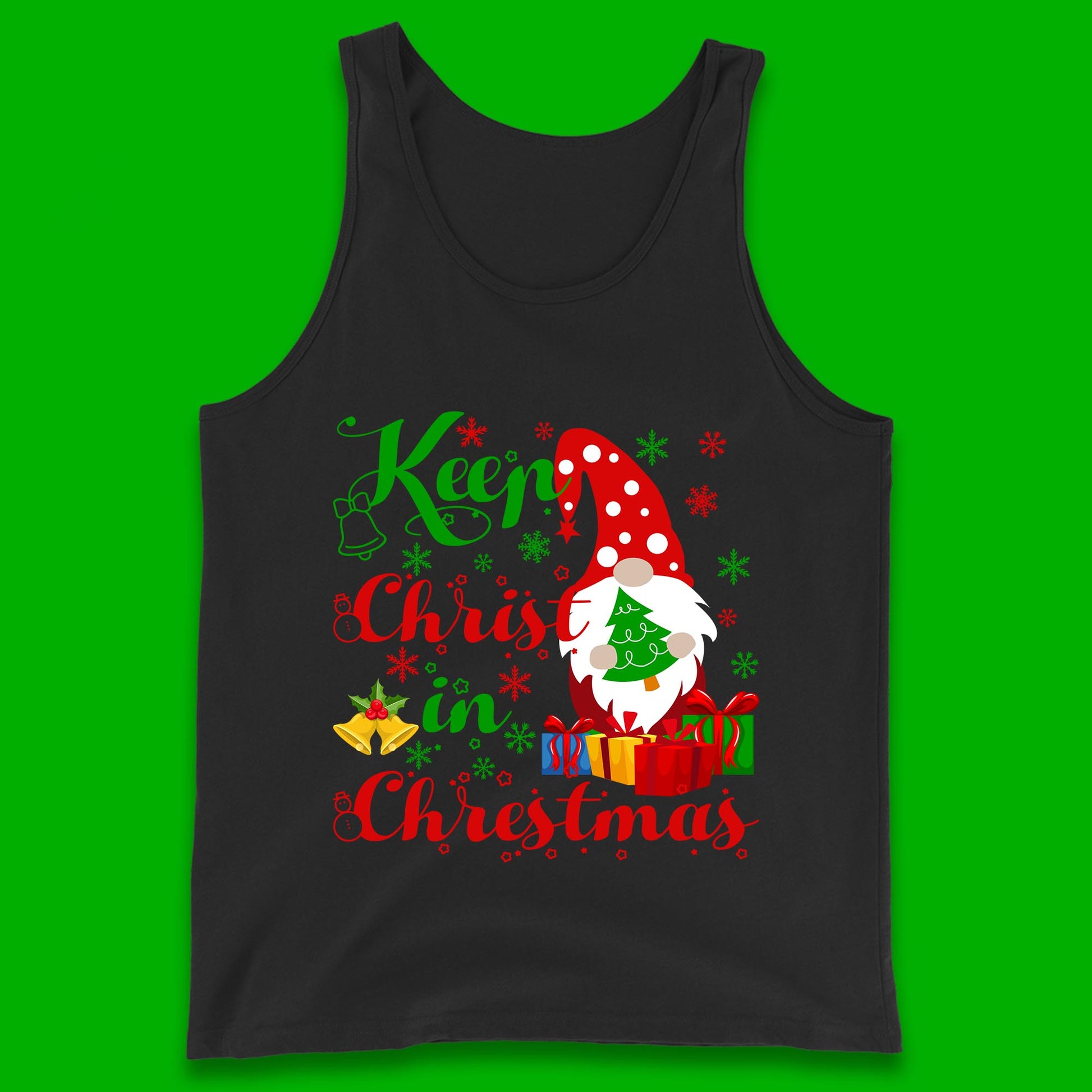 keep christ in christmas tank top