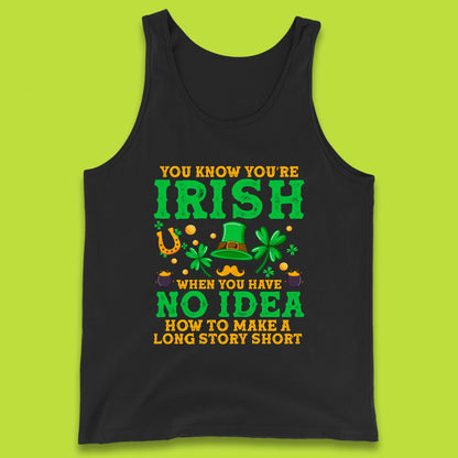 You Know You're Irish Tank Top