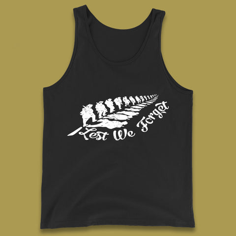Lest We Forget Remembrance Day Military Honour Always Remember Our Heroes Tank Top