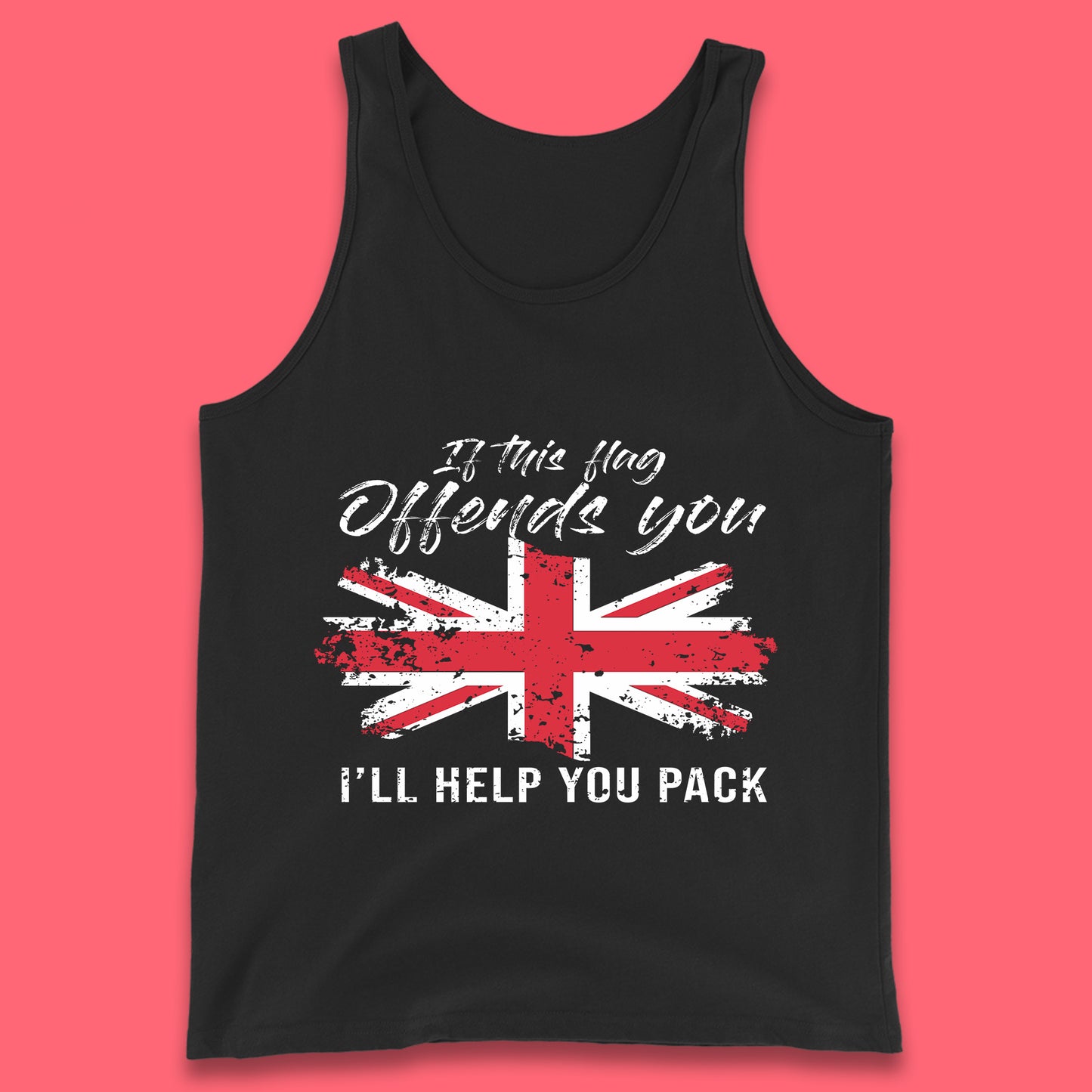British Patriotic Tank Top Mens
