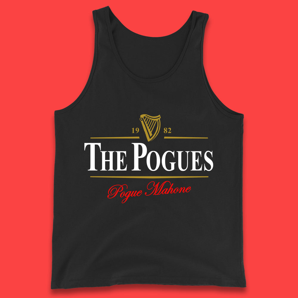 The Pogues English Or Anglo Irish Celtic Punk Band Pogue Mahone Final Studio Album The Pogues Tank Top
