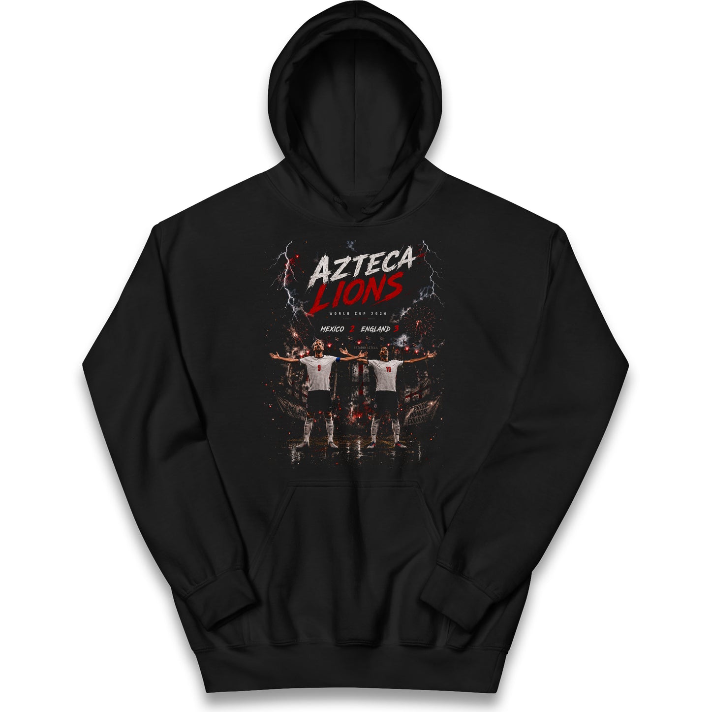 England 3 Mexico 2 Kids Hoodie