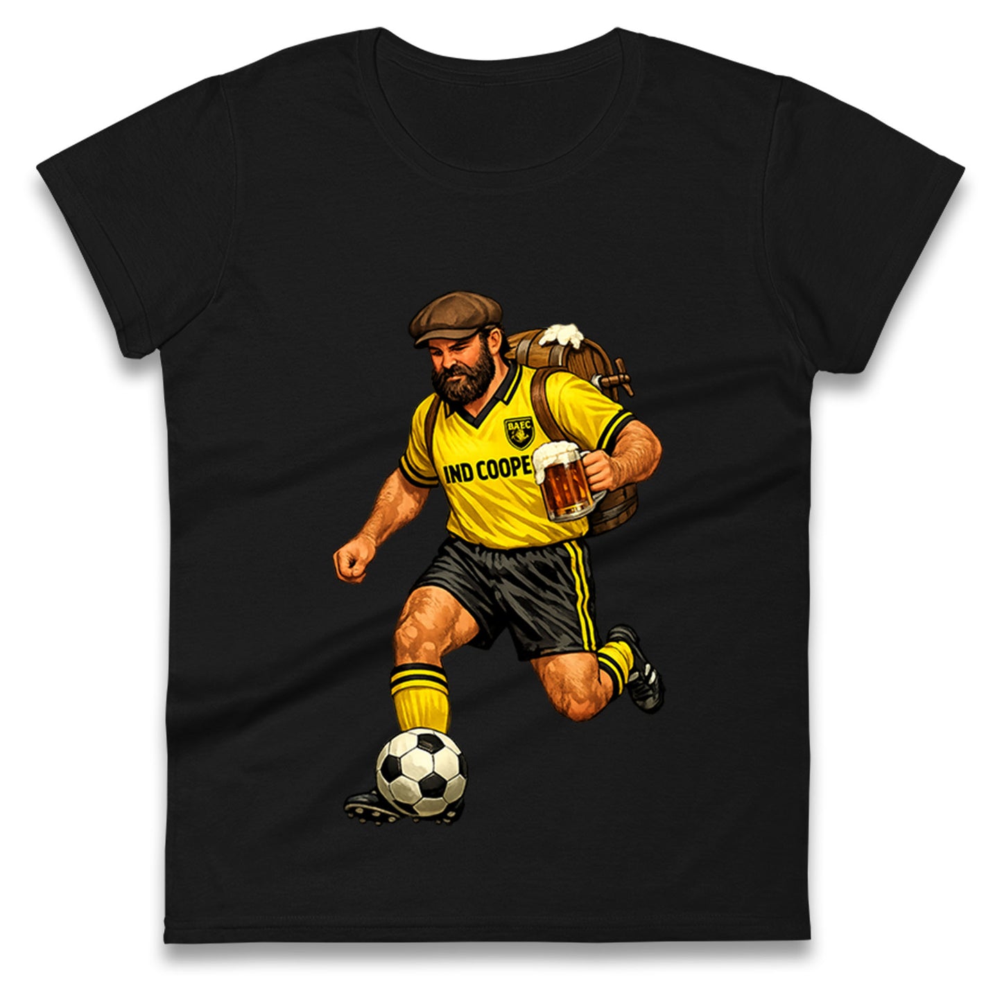 Burton Albion Football Ladies T Shirt 