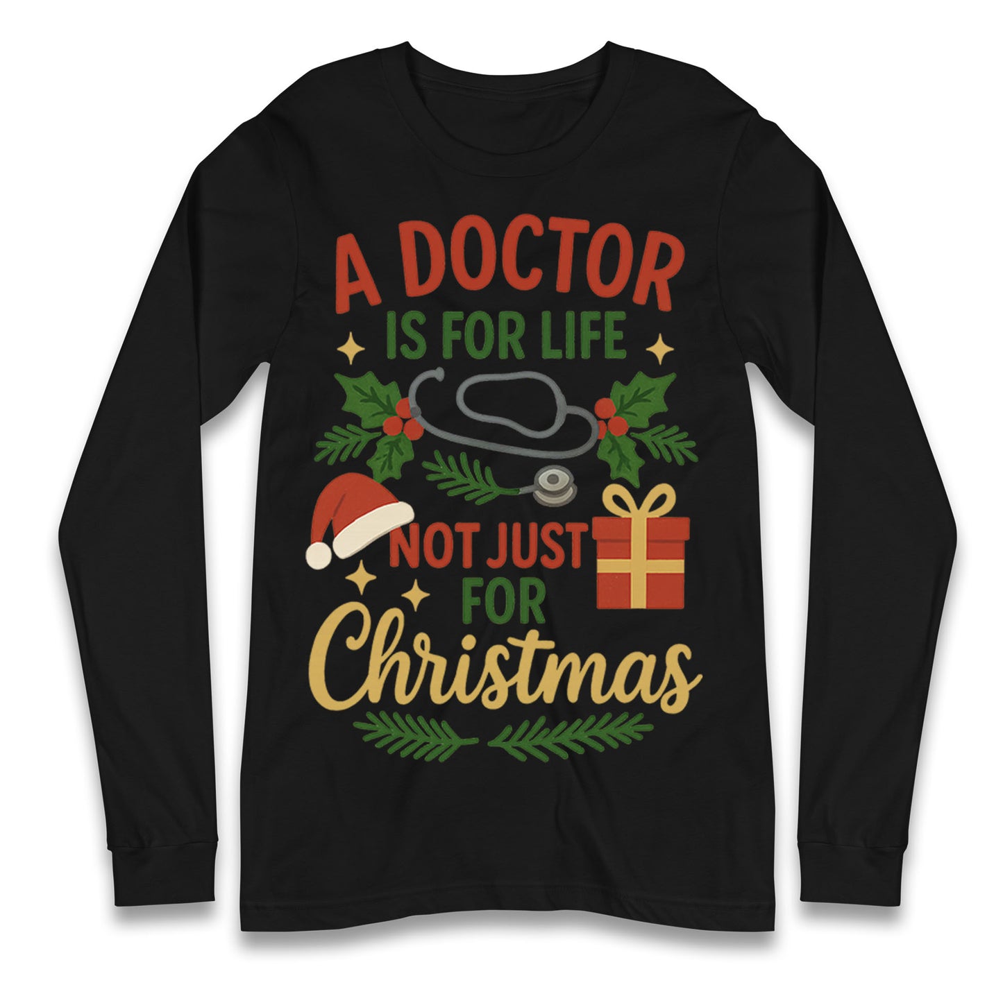 Doctor Christmas Longsleeve T Shirt
