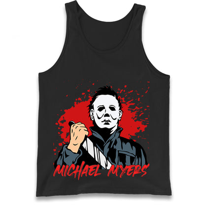 Michael Myers Horror Halloween Tank Top