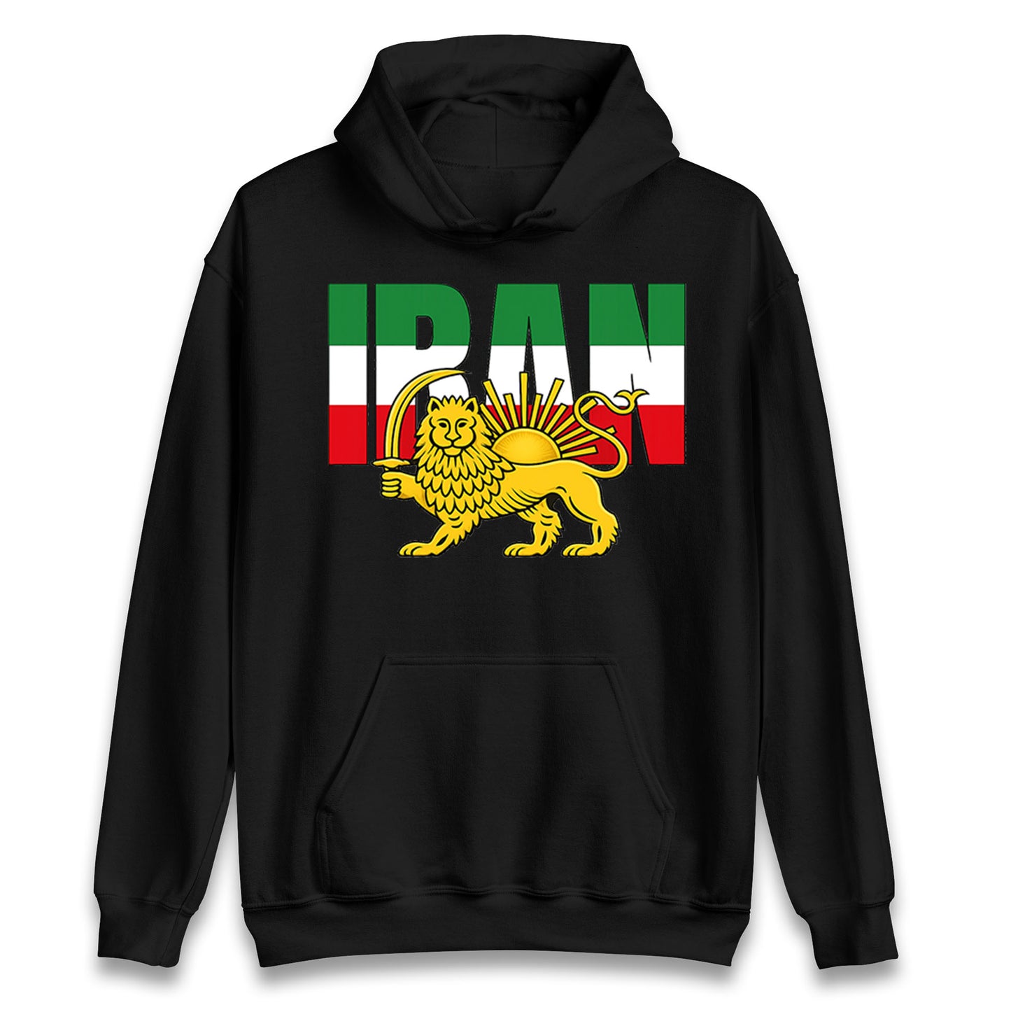 Iran Flag Hoodie 