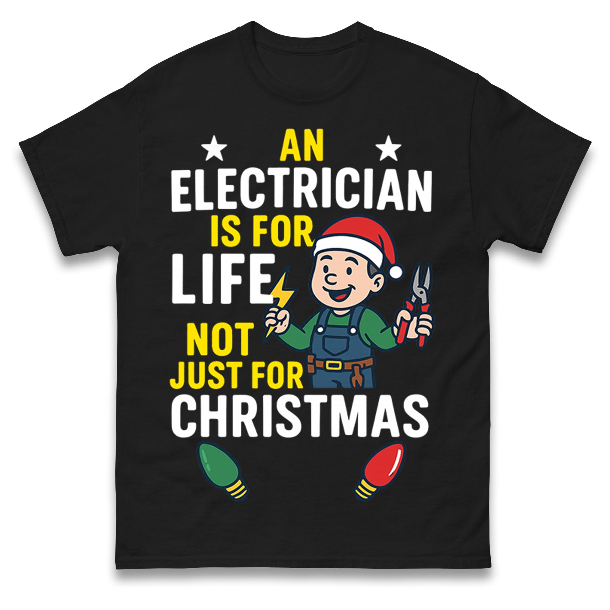 Electrician Christmas T Shirt
