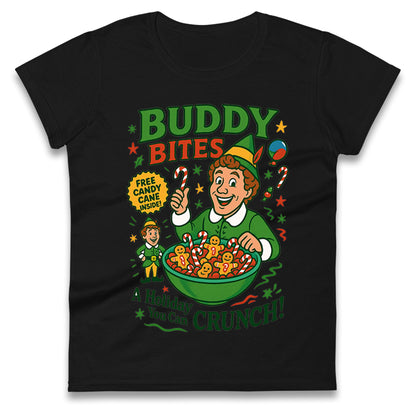 Elf Christmas Ladies T Shirt