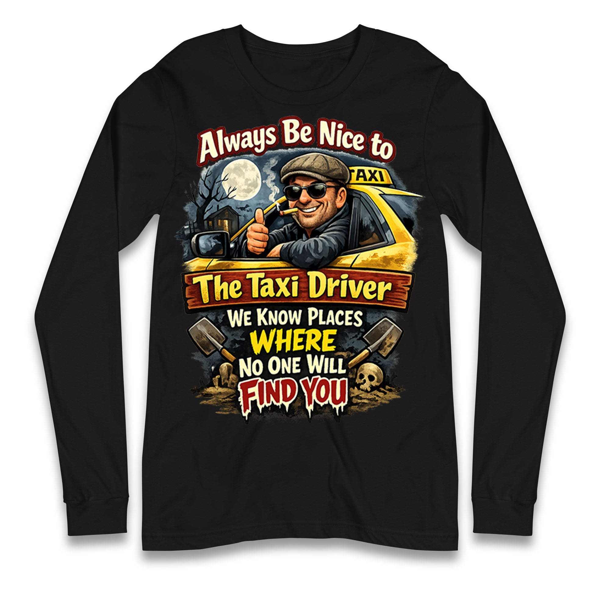 Taxi Driver Longsleeve T Shirt