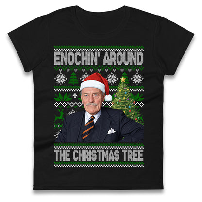 Enoch Powell Enochin Around the Christmas Tree Christmas Ladies Shirt