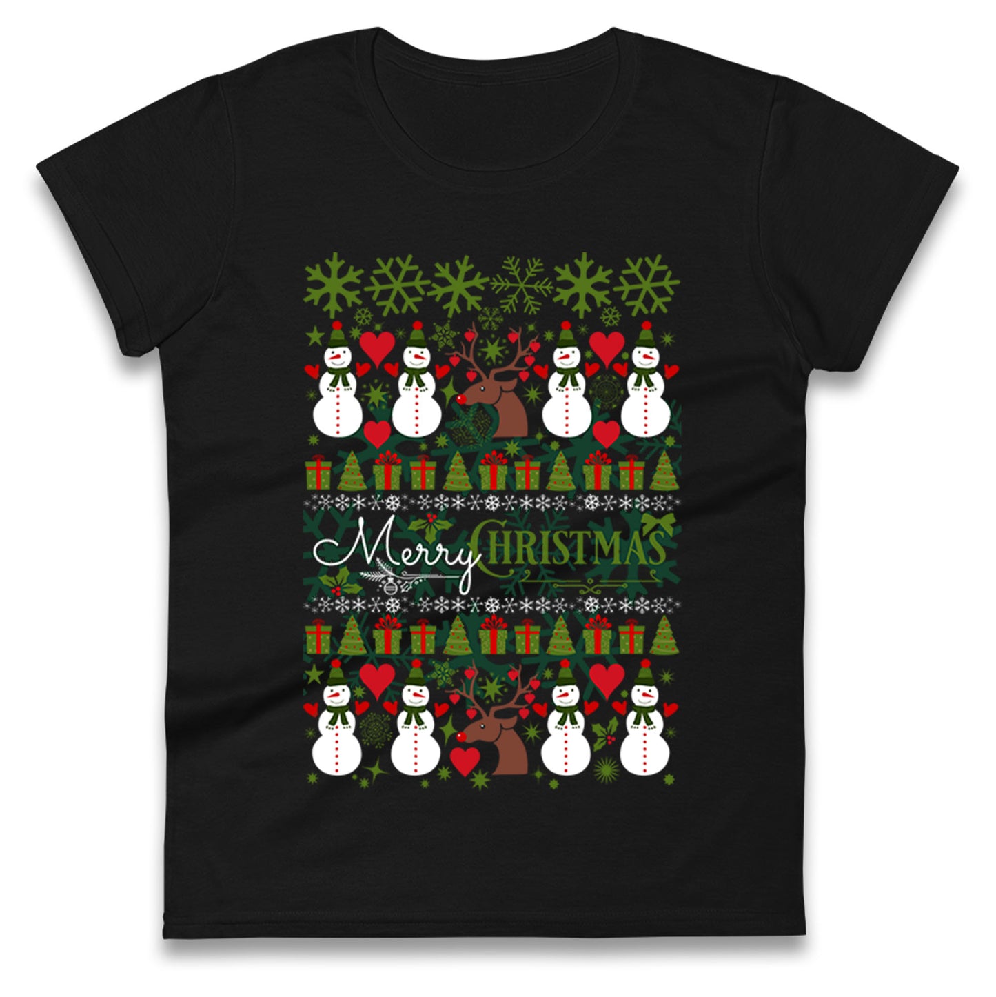 Together For Christmas Ladies T Shirt